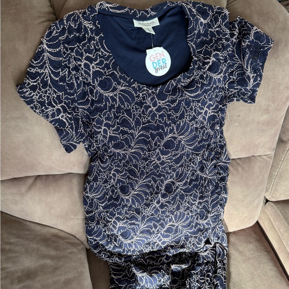 Gender Revel 1X Motherhood Maternity Dress